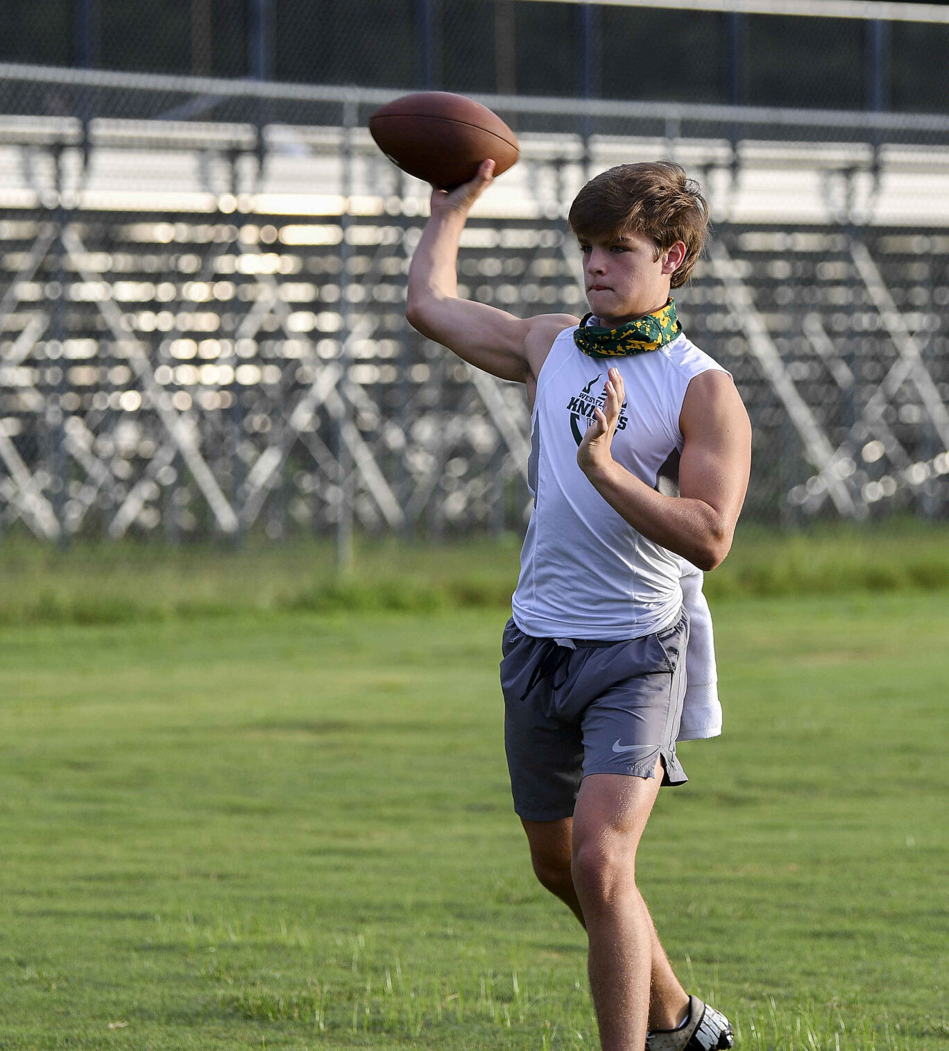 West Florence High School football practice